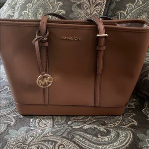 Michael Kors tote brown leather